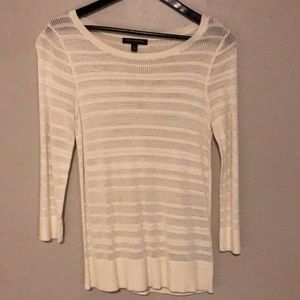 Banana republic perforated sweater
